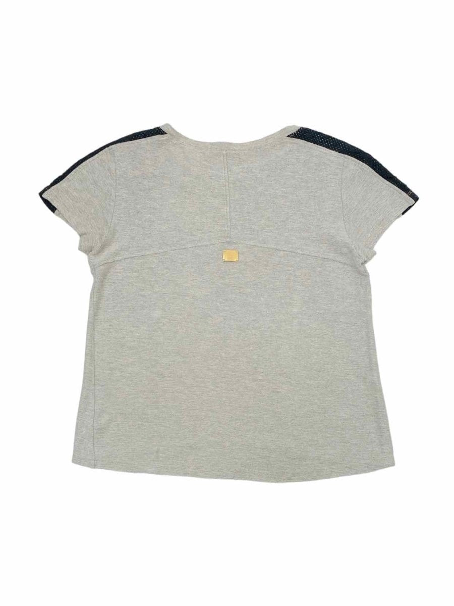 Pre - loved ROBERTO CAVALLI Grey & Black T - shirt at Reems Closet