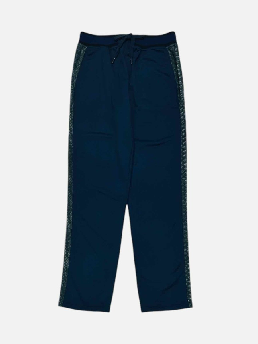 Pre - loved ROBERTO CAVALLI Gym Navy Blue Tracksuit Bottom at Reems Closet