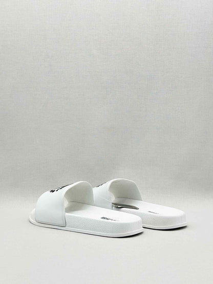 Pre-loved ROBERTO CAVALLI White Size EU 42 Slides at Reems Closet