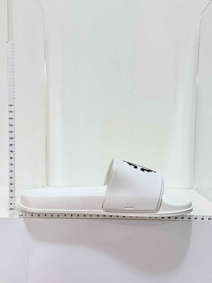 Pre-loved ROBERTO CAVALLI White Size EU 42 Slides at Reems Closet