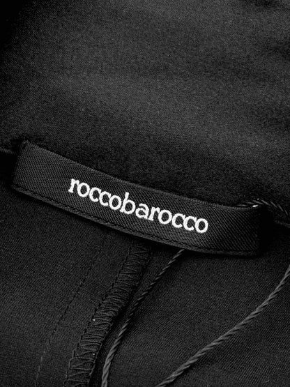 Pre - loved ROCCO BAROCCO Black Size US 4 Blouse at Reems Closet