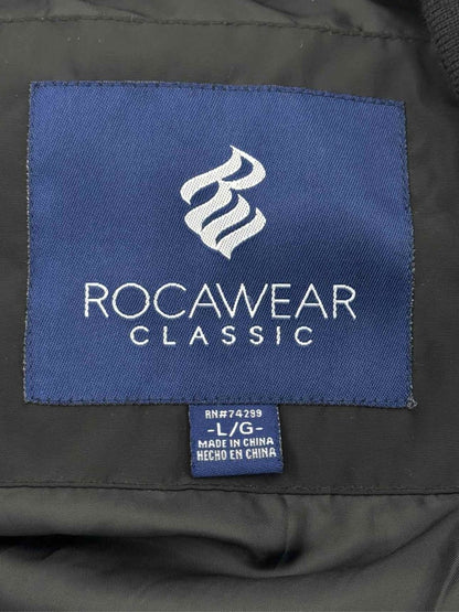 Pre - loved ROCOWEAR Moto Black Size Large Jacket at Reems Closet