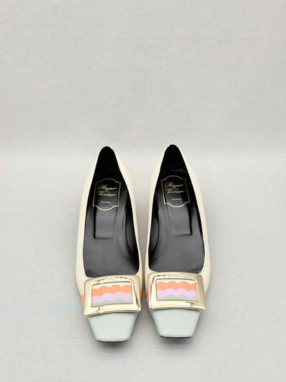 Pre - loved ROGER VIVIER Belle Vivier Pastel Wavy Size EU 38 Pumps at Reems Closet