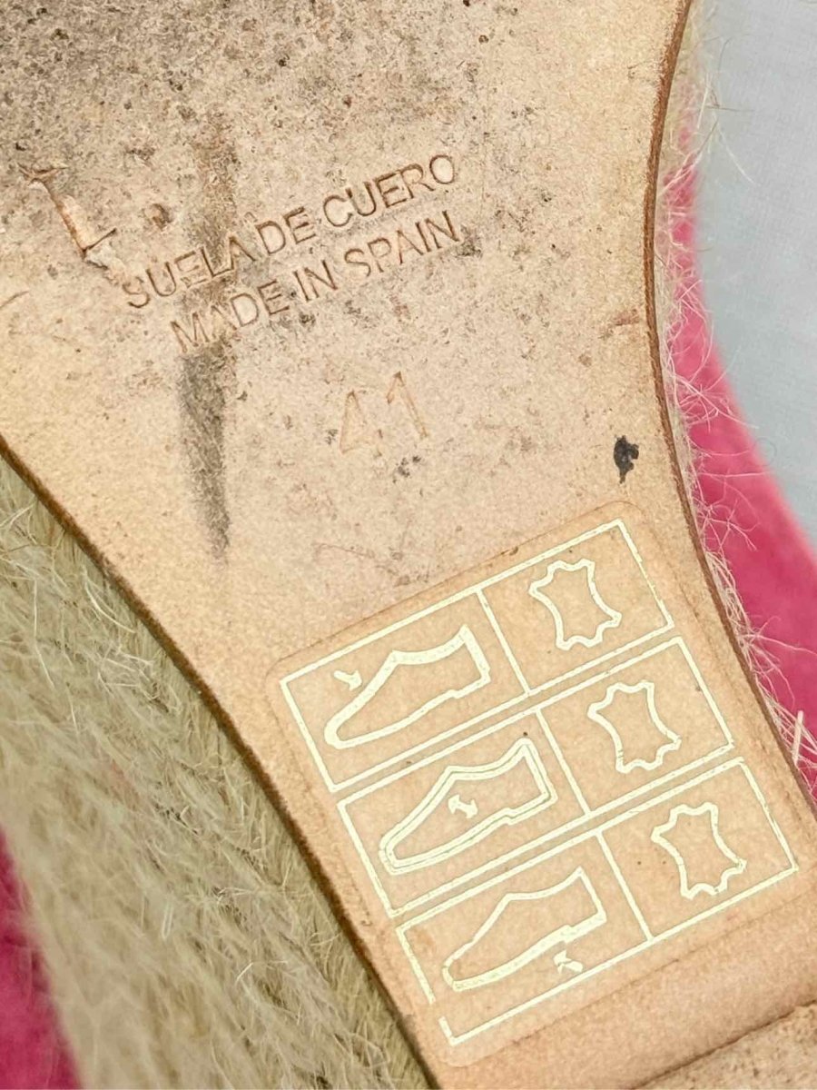 Pre-loved ROGER VIVIER Pink Size EU 41 Wedges at Reems Closet