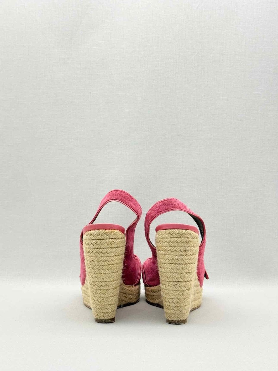 Pre-loved ROGER VIVIER Pink Size EU 41 Wedges at Reems Closet