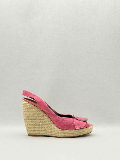 Pre-loved ROGER VIVIER Pink Size EU 41 Wedges at Reems Closet