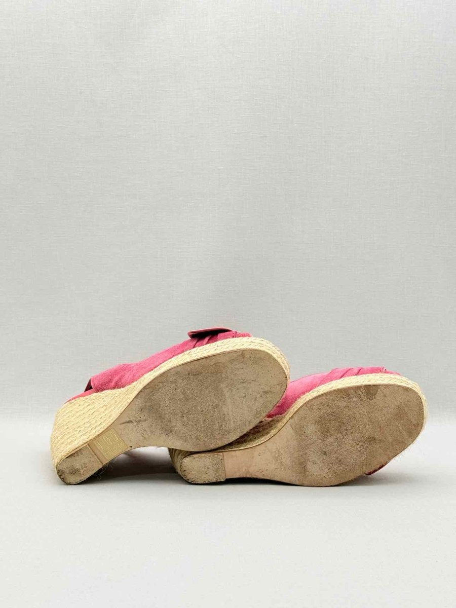 Pre-loved ROGER VIVIER Pink Size EU 41 Wedges at Reems Closet