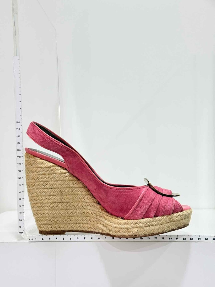 Pre-loved ROGER VIVIER Pink Size EU 41 Wedges at Reems Closet