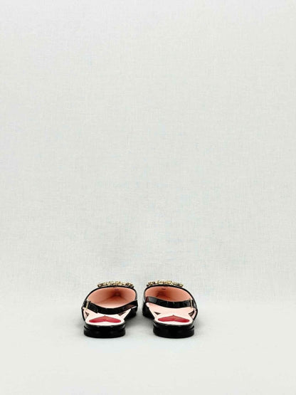 Pre - loved ROGER VIVIER Vintage Black Size EU 35 Slingbacks at Reems Closet