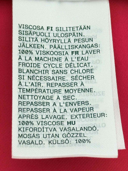 Pre - loved ROKSANDA Color Block Pink & Gold Size US 8 Midi Skirt at Reems Closet