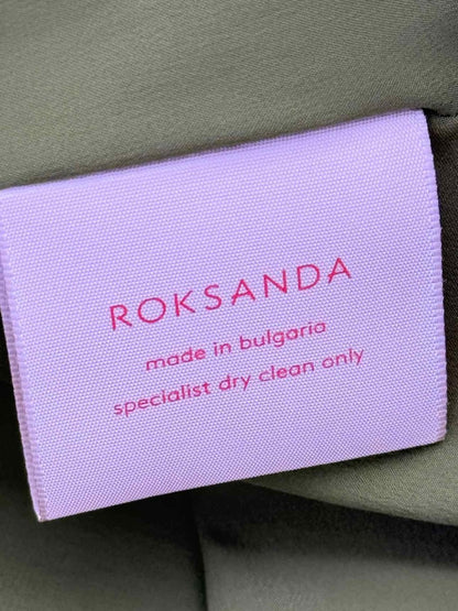 Pre - loved ROKSANDA Khaki Size US 18 Blouse at Reems Closet