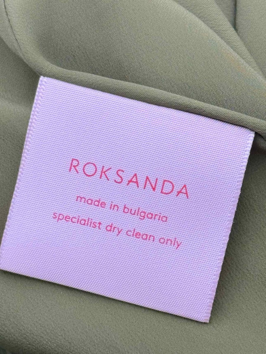 Pre - loved ROKSANDA Khaki Size US 18 Blouse at Reems Closet