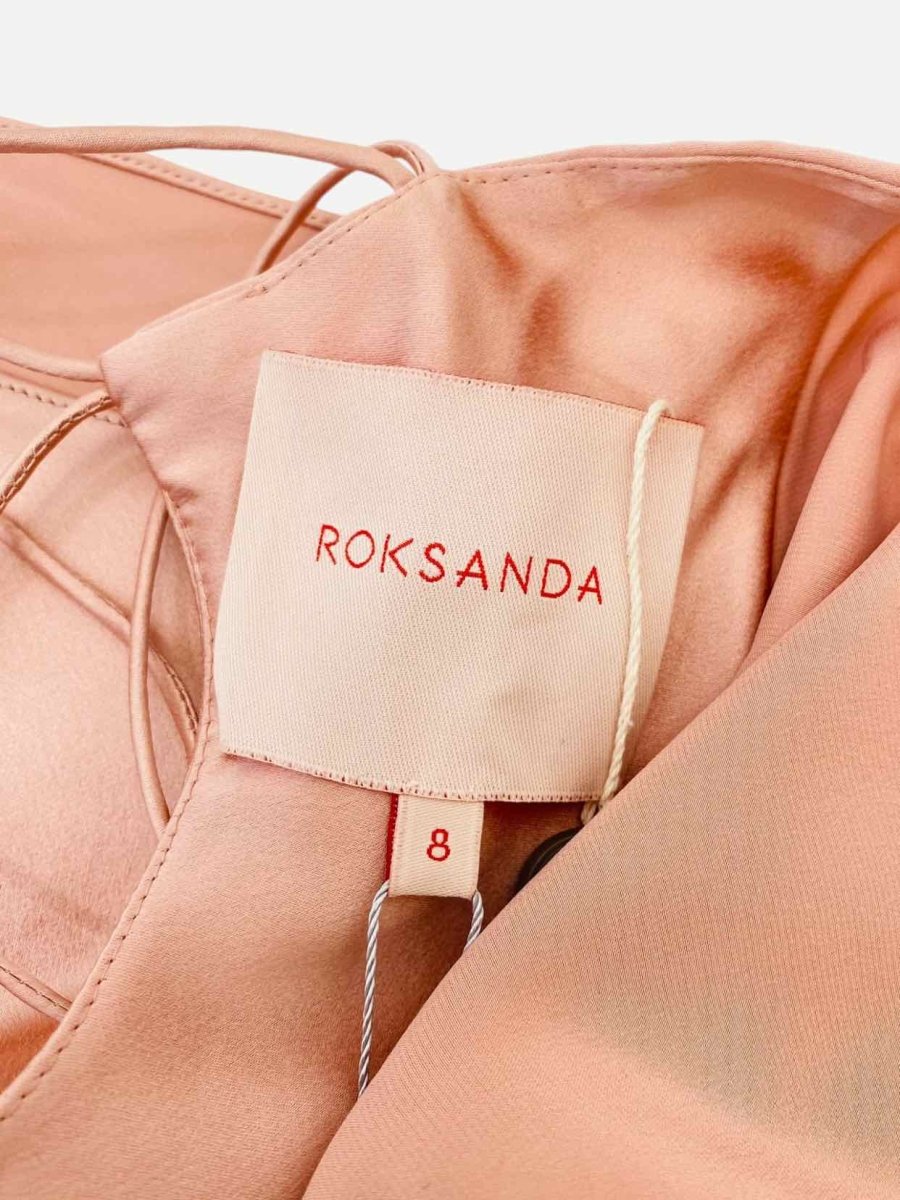 Pre - loved ROKSANDA Open Back Pink Camisole at Reems Closet