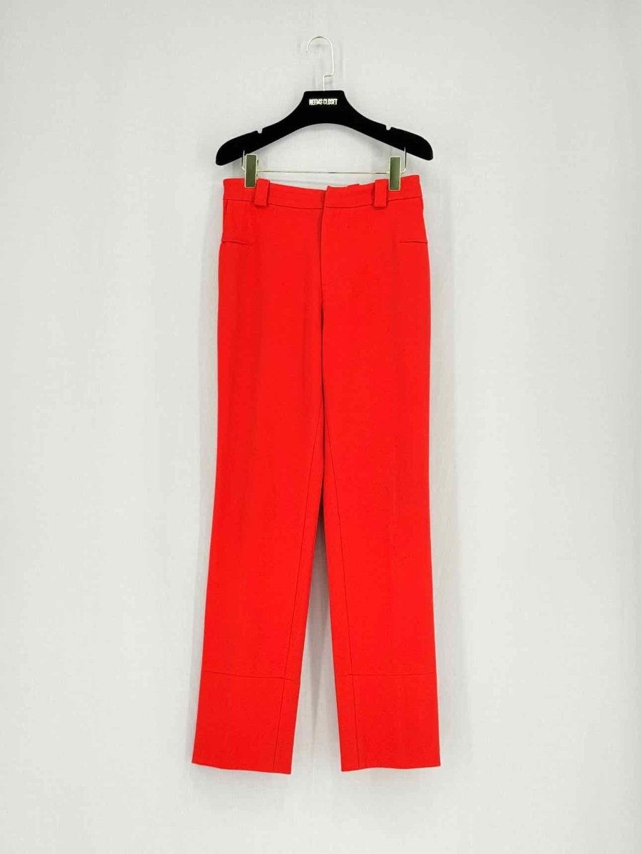 Pre - loved ROLAND MOURET Red Size US 8 Pants at Reems Closet