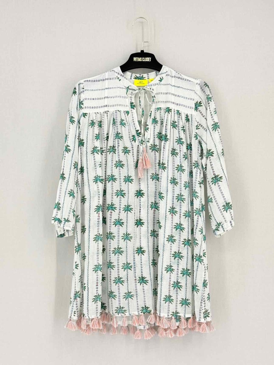 Pre - loved ROLLER RABBIT White Multicolor Printed Size XXSmall Top at Reems Closet