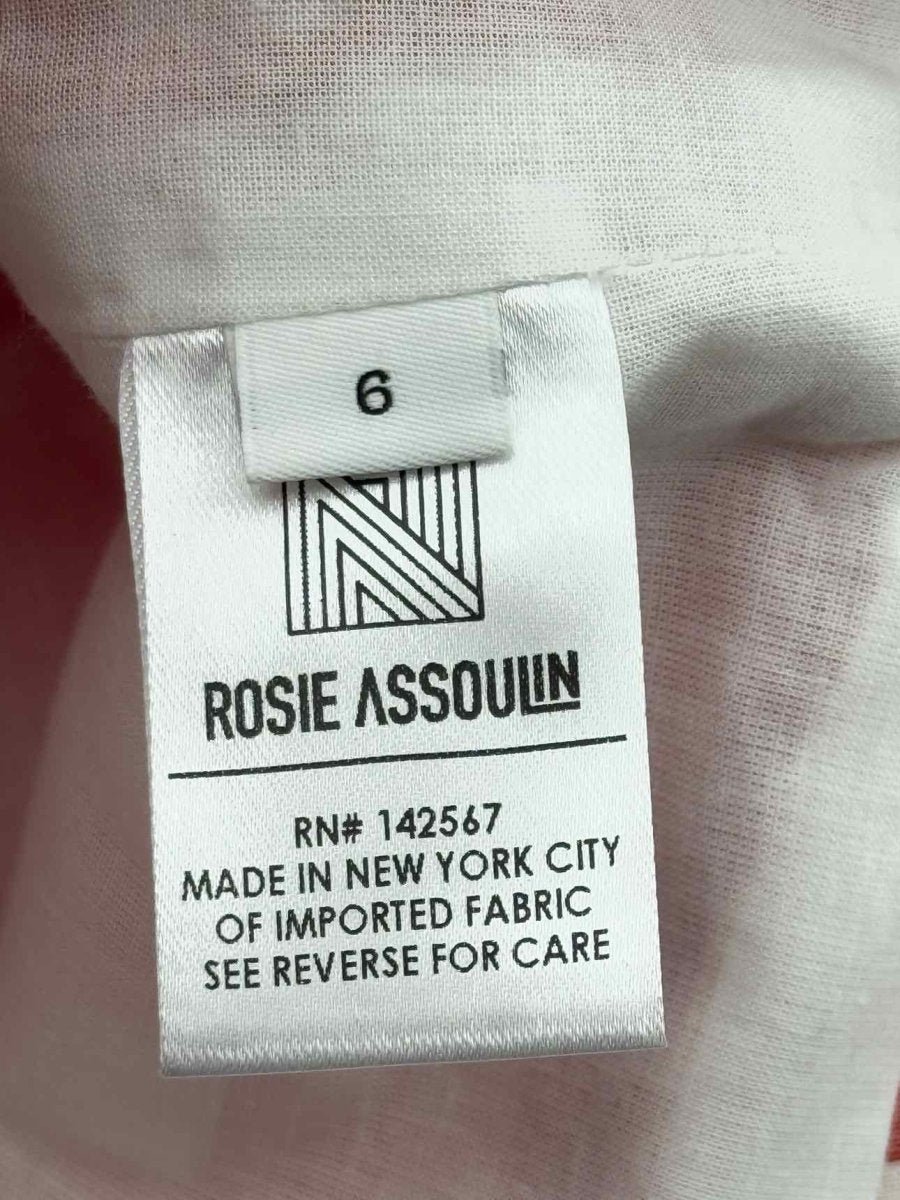 Pre - loved ROSIE ASSOULIN Red & White Check Size US 6 Outfit Set at Reems Closet