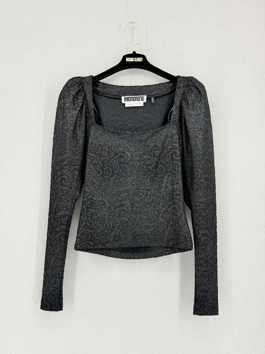 Pre-loved ROTATE BIRGER CHRISTENSEN Black Size US 4 Top at Reems Closet