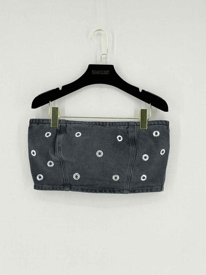 Pre - loved ROTATE Black Size US 8 Top at Reems Closet