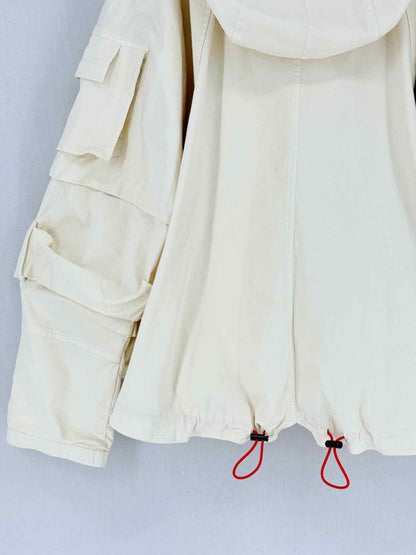 Pre - loved RUNDHOLZ Cargo Cream Size Small Jacket at Reems Closet
