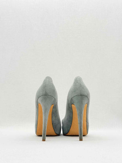 Pre - loved RUPERT SANDERSON Grey Open toe at Reems Closet