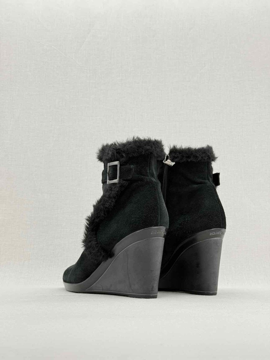 Pre - loved RUSSEL & BROMLEY Black Size EU 39 Ankle Boots at Reems Closet