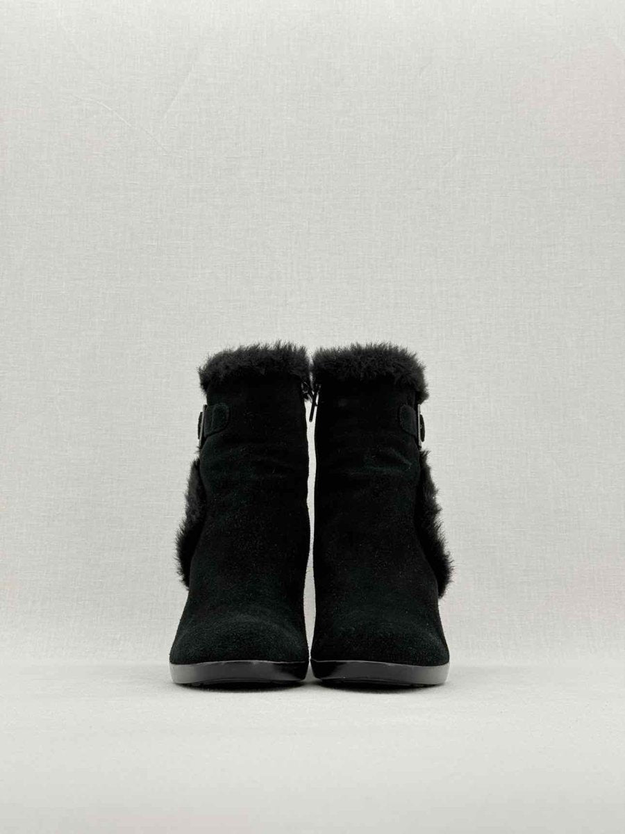 Pre - loved RUSSEL & BROMLEY Black Size EU 39 Ankle Boots at Reems Closet