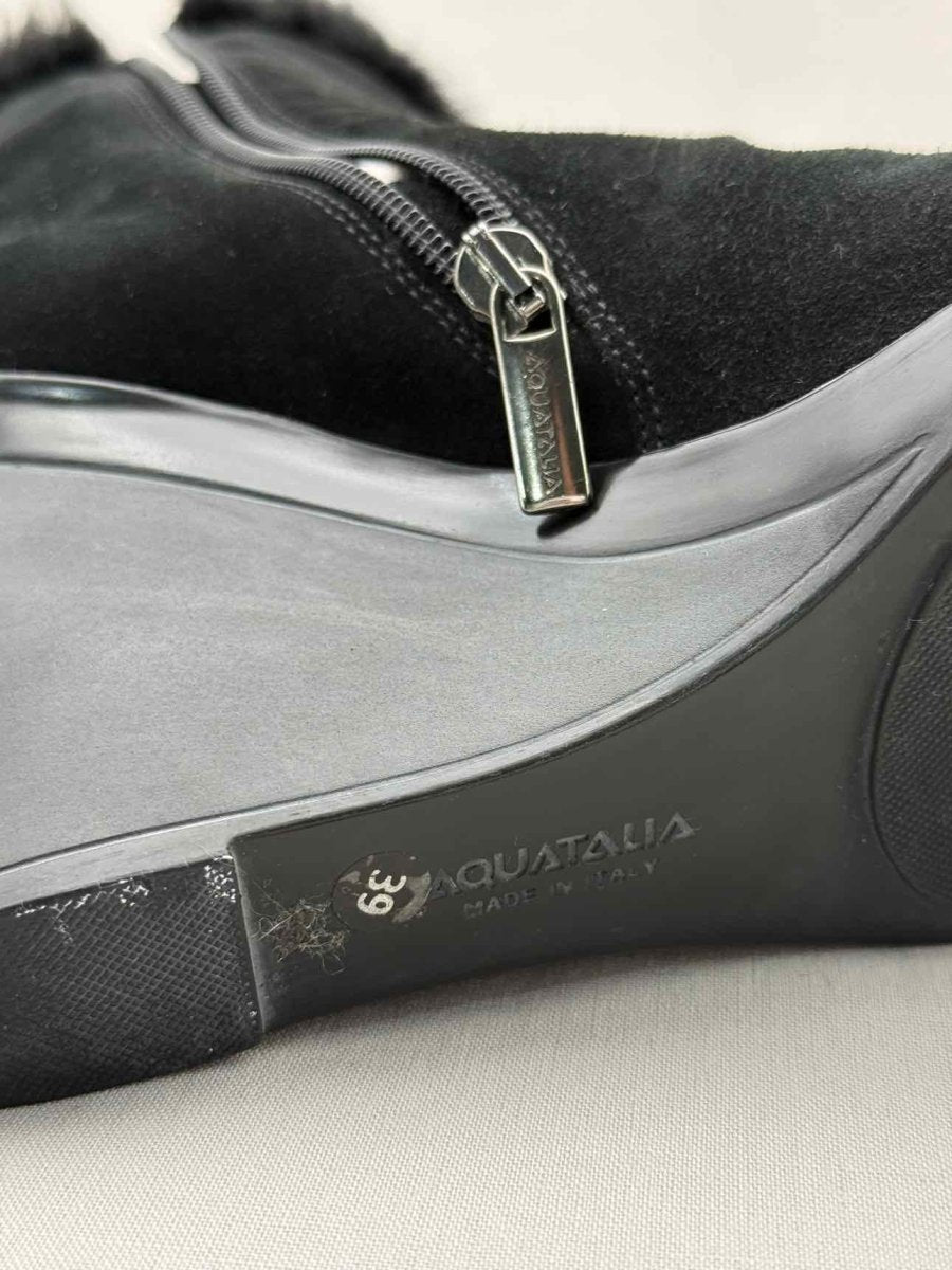 Pre - loved RUSSEL & BROMLEY Black Size EU 39 Ankle Boots at Reems Closet