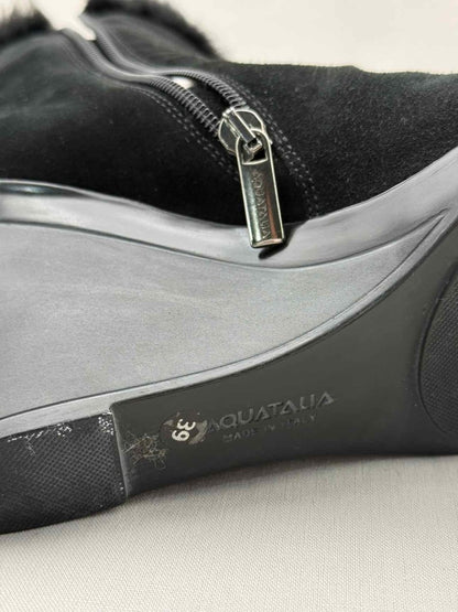 Pre - loved RUSSEL & BROMLEY Black Size EU 39 Ankle Boots at Reems Closet