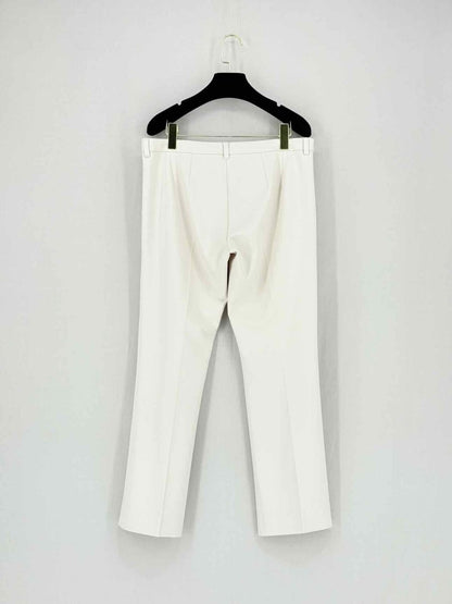 Pre - loved 'S MAX MARA Off - white Size US 10 Pants at Reems Closet