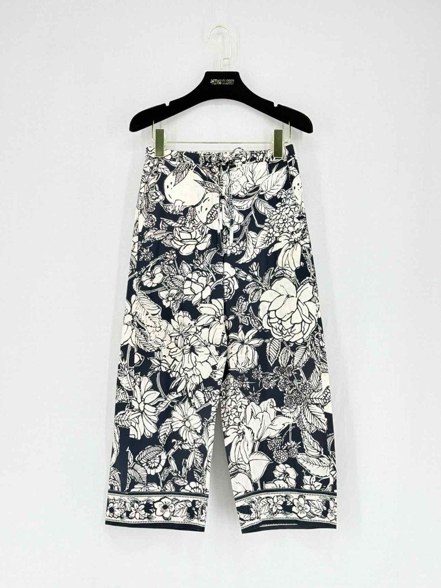 Pre - loved S' MAXMARA Black & White Print Size US 0 Pants at Reems Closet