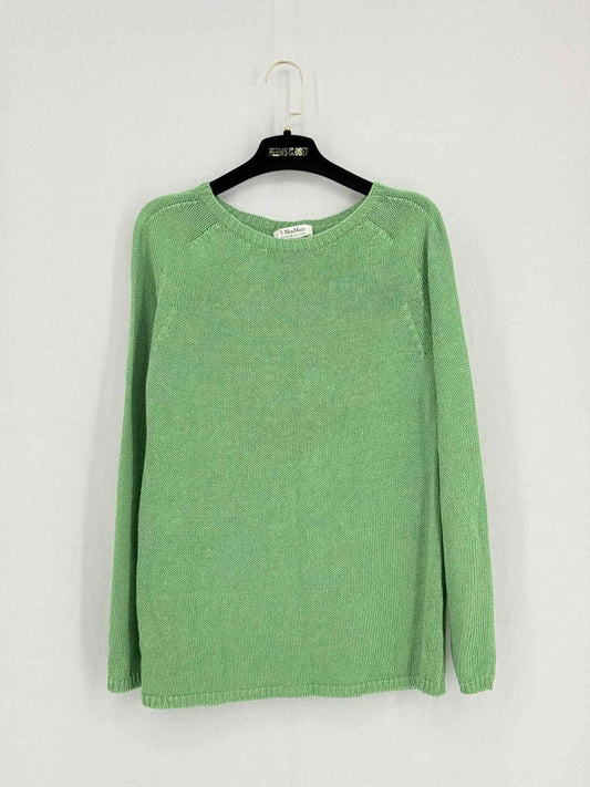 Pre - loved S' MAXMARA Green Size Small Sweater at Reems Closet