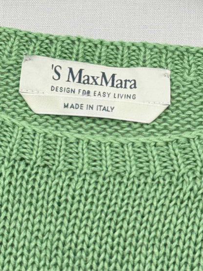 Pre - loved S' MAXMARA Green Size Small Sweater at Reems Closet