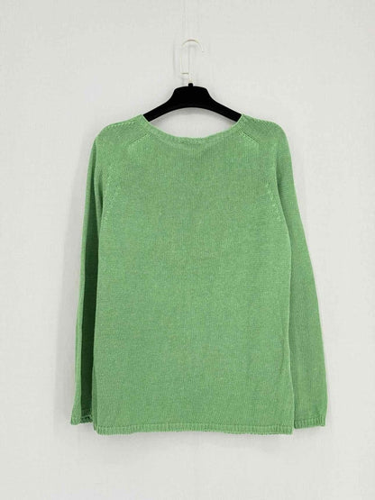 Pre - loved S' MAXMARA Green Size Small Sweater at Reems Closet