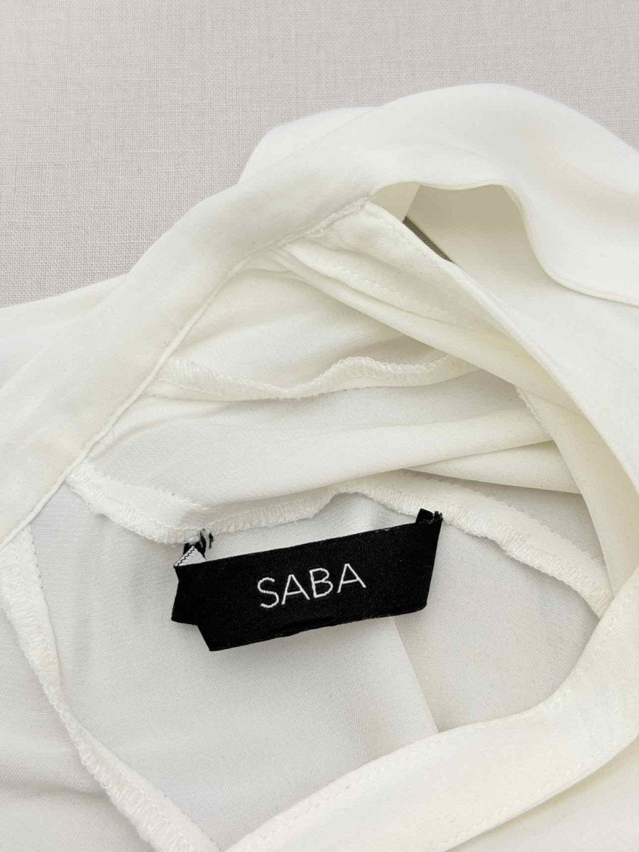 Pre - loved SABA White Size Small Top at Reems Closet