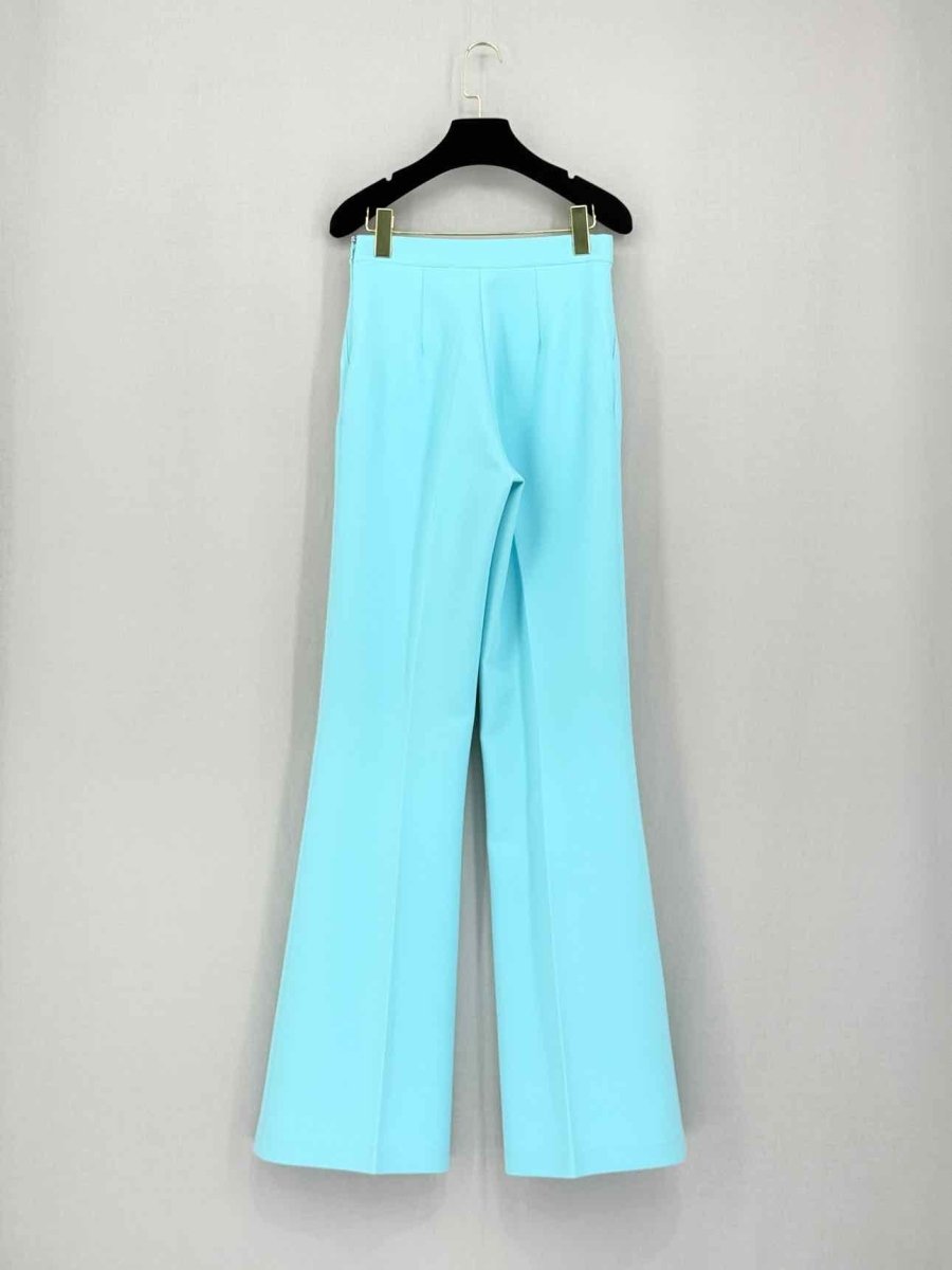 Pre-loved SAFIYAA Alexa Turquoise Size US 8 Pants at Reems Closet