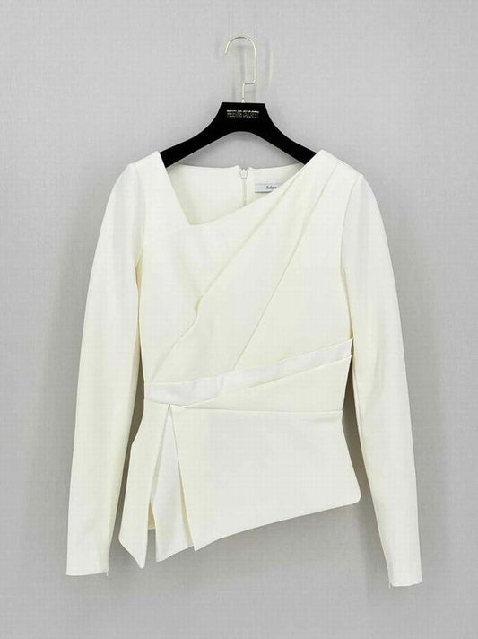 Pre-loved SAFIYAA Off-white Size US 6 Top at Reems Closet