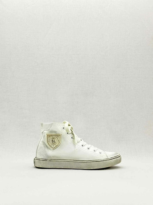 Pre - loved SAINT LAURENT Bedford White Size EU 37 Sneakers at Reems Closet