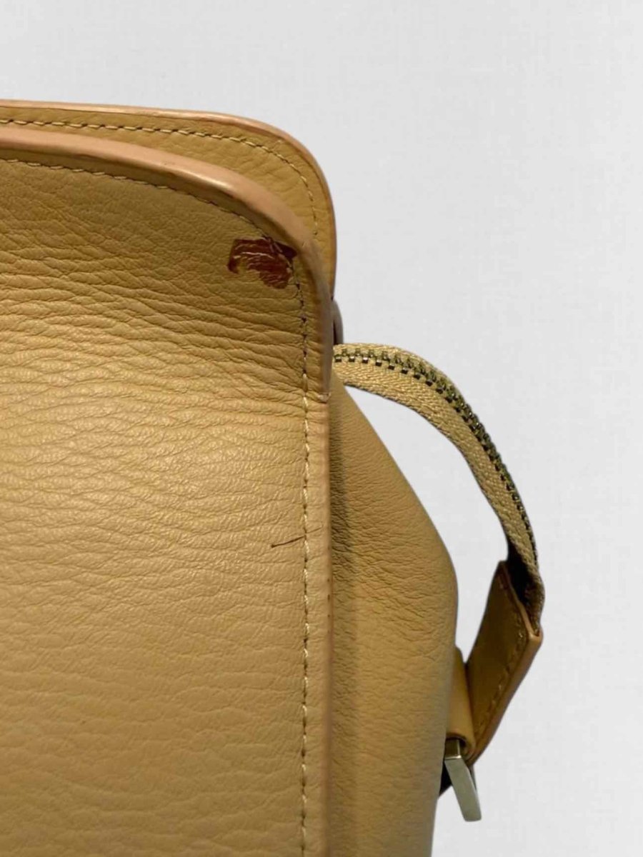 Pre - loved SAINT LAURENT Beige Shoulder Bag at Reems Closet