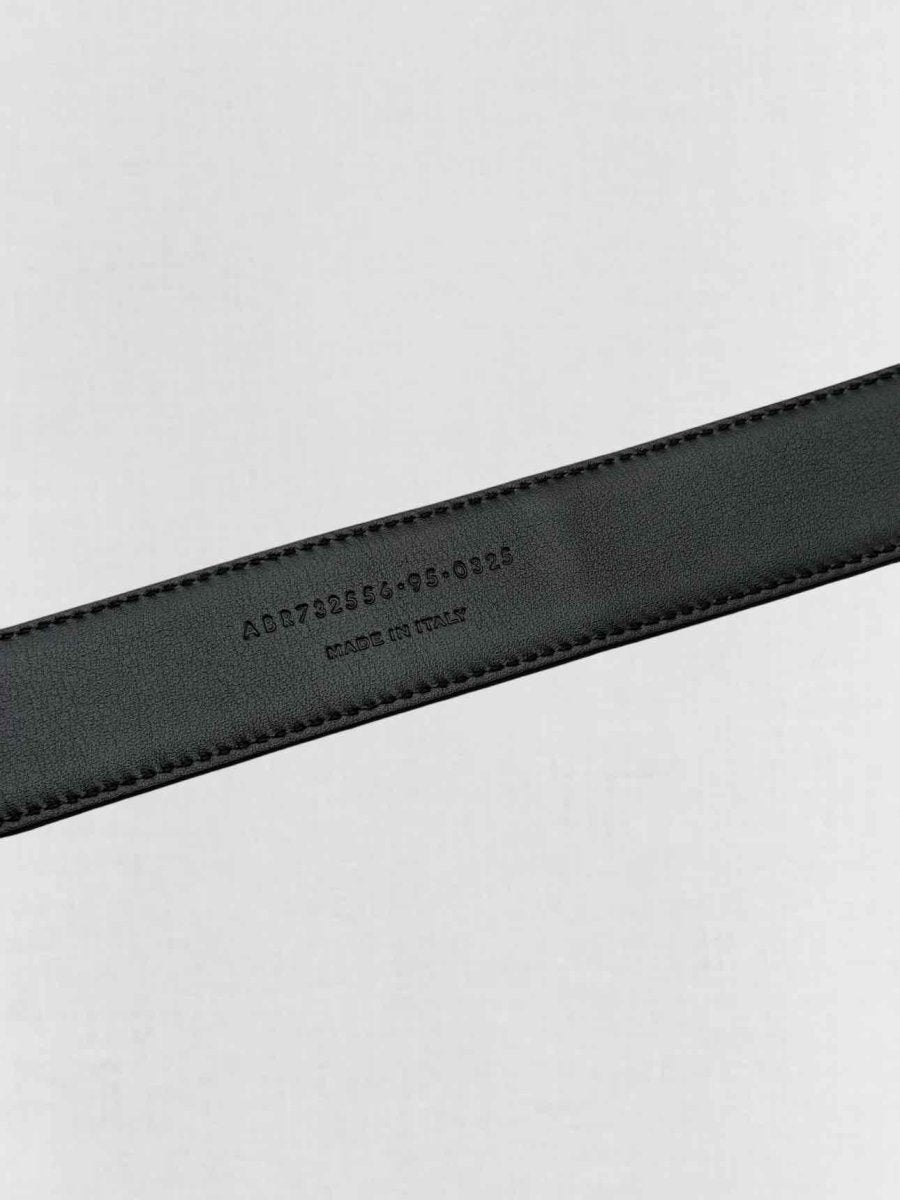 Pre - loved SAINT LAURENT Black Belt at Reems Closet