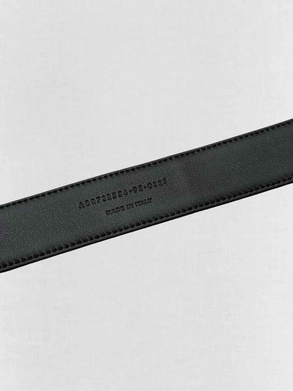 Pre - loved SAINT LAURENT Black Belt at Reems Closet
