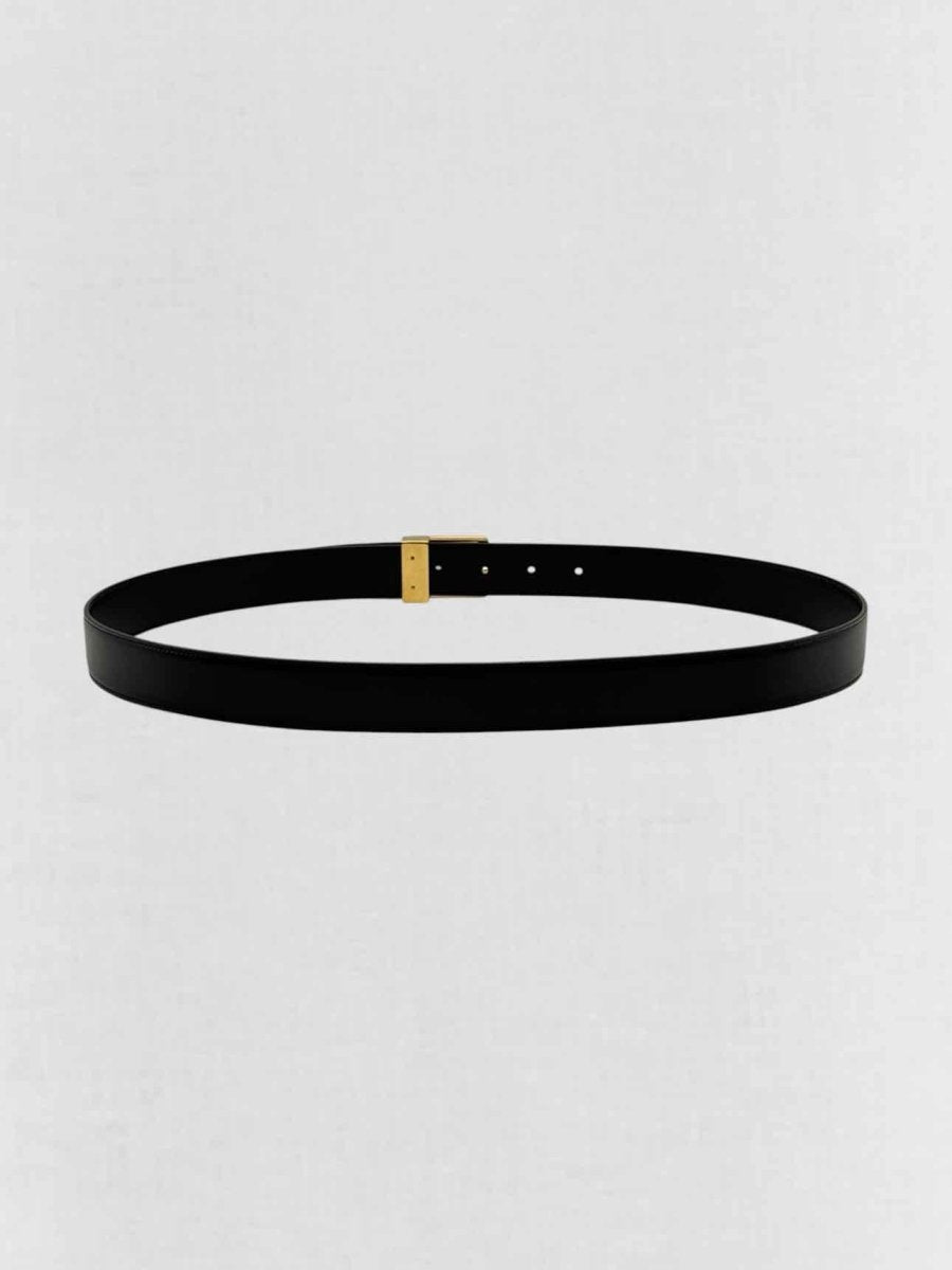 Pre - loved SAINT LAURENT Black Belt at Reems Closet