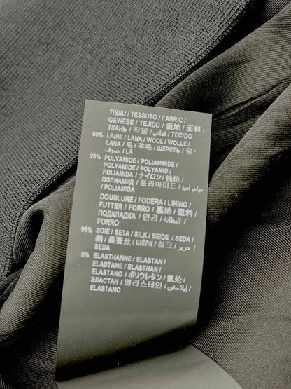 Pre - loved SAINT LAURENT Black Chain Lace Size US 6 Short Dress at Reems Closet