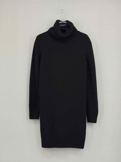 Pre - loved SAINT LAURENT Black Size Small Short Dress at Reems Closet