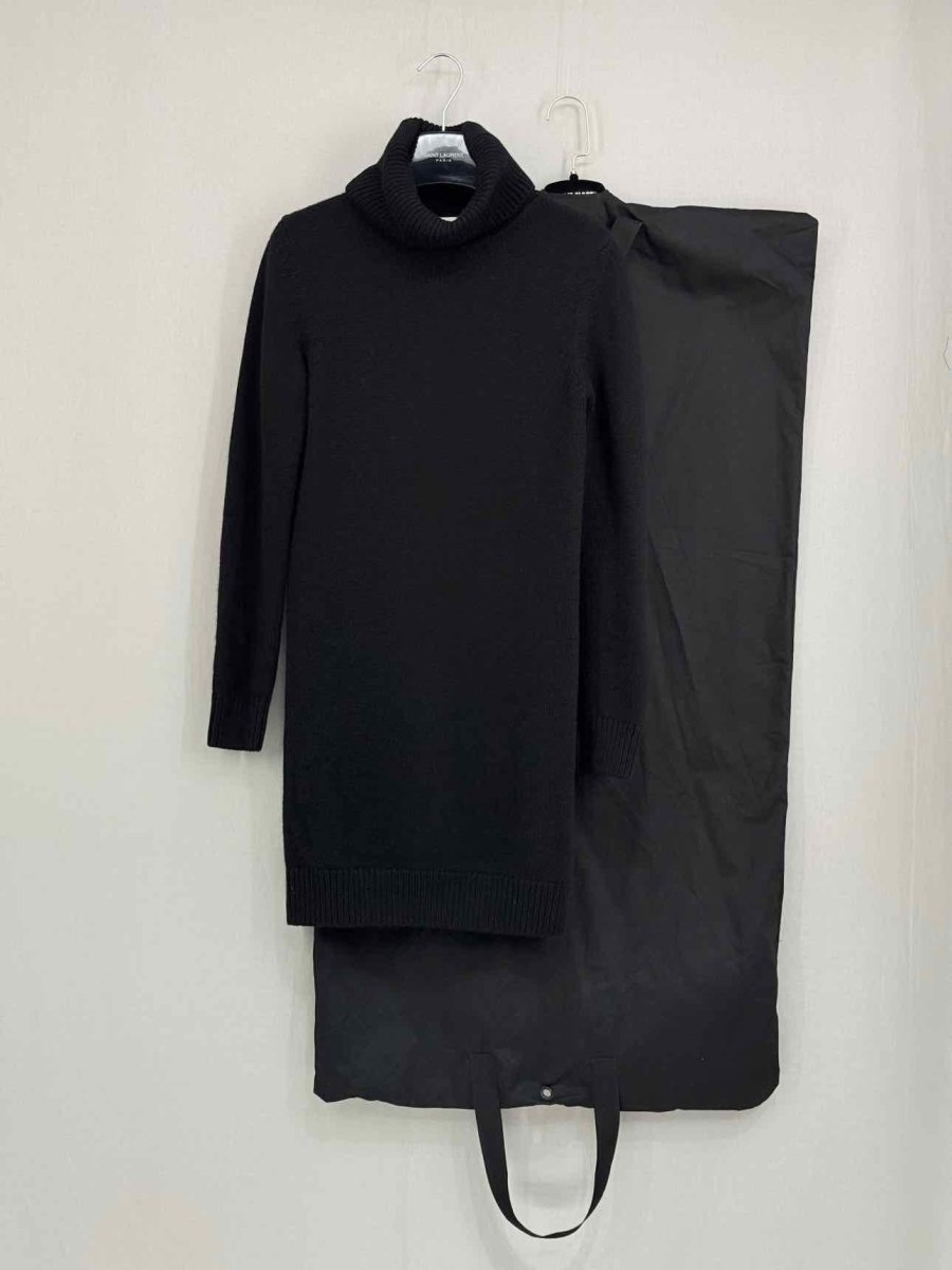 Pre - loved SAINT LAURENT Black Size Small Short Dress at Reems Closet
