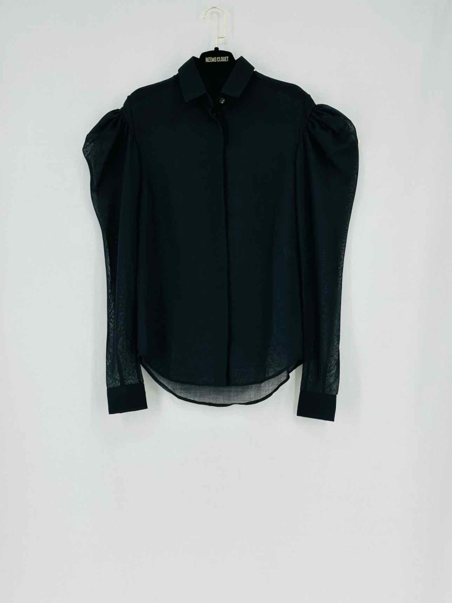 Pre - loved SAINT LAURENT Black Size US 2 Shirt at Reems Closet