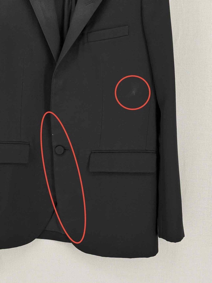 Pre-loved SAINT LAURENT Black Size US 6 Blazer at Reems Closet