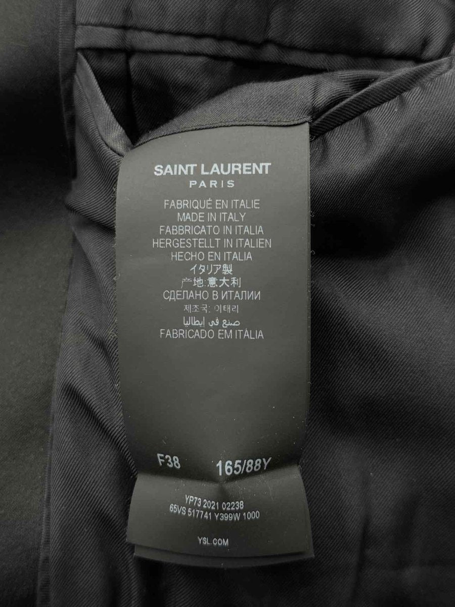 Pre-loved SAINT LAURENT Black Size US 6 Blazer at Reems Closet
