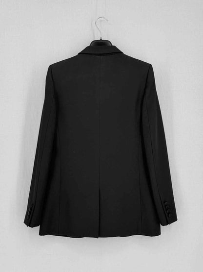 Pre-loved SAINT LAURENT Black Size US 6 Blazer at Reems Closet