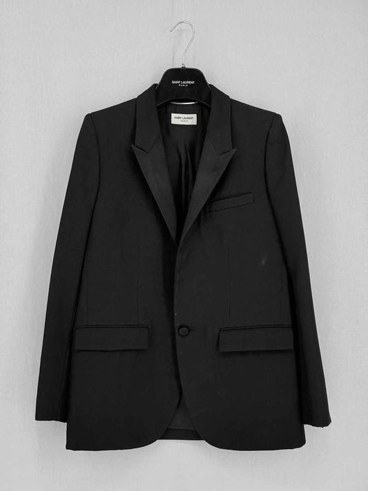 Pre-loved SAINT LAURENT Black Size US 6 Blazer at Reems Closet