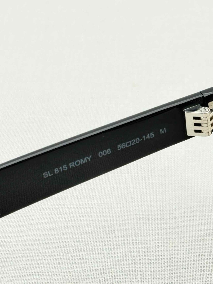 Pre - loved SAINT LAURENT Black Sunglasses at Reems Closet